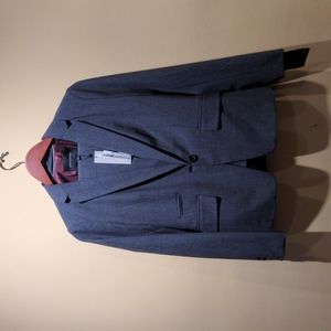 Banana Republic suit. Charcoal gray. Jacket- size 2; matching pants- size 4.